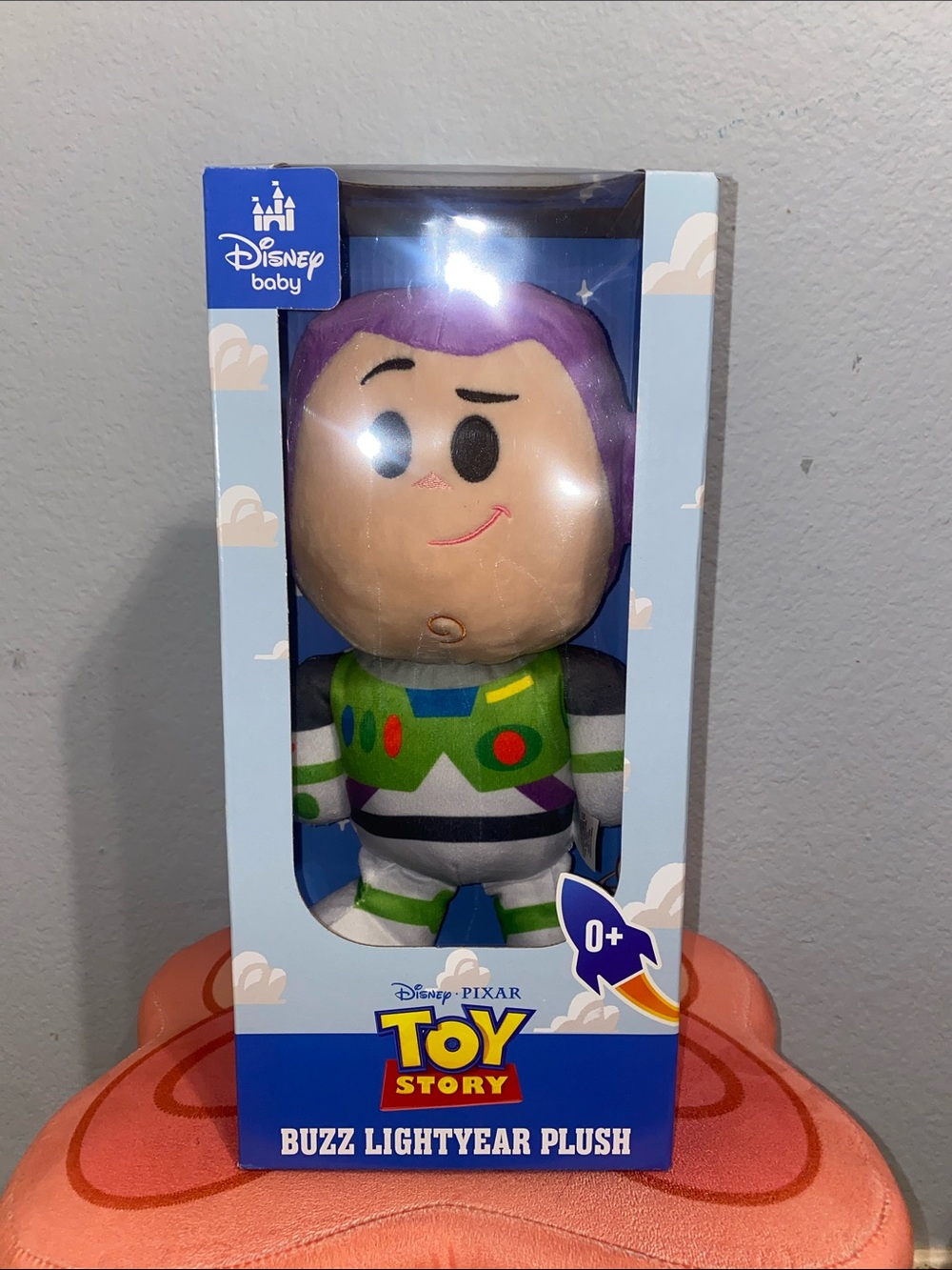 Disney Buzz Lightyear Plush - Purple Hair & Green Suit